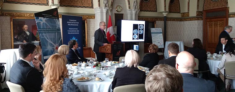 Canadian Neuroscience Research luncheon in Parliament