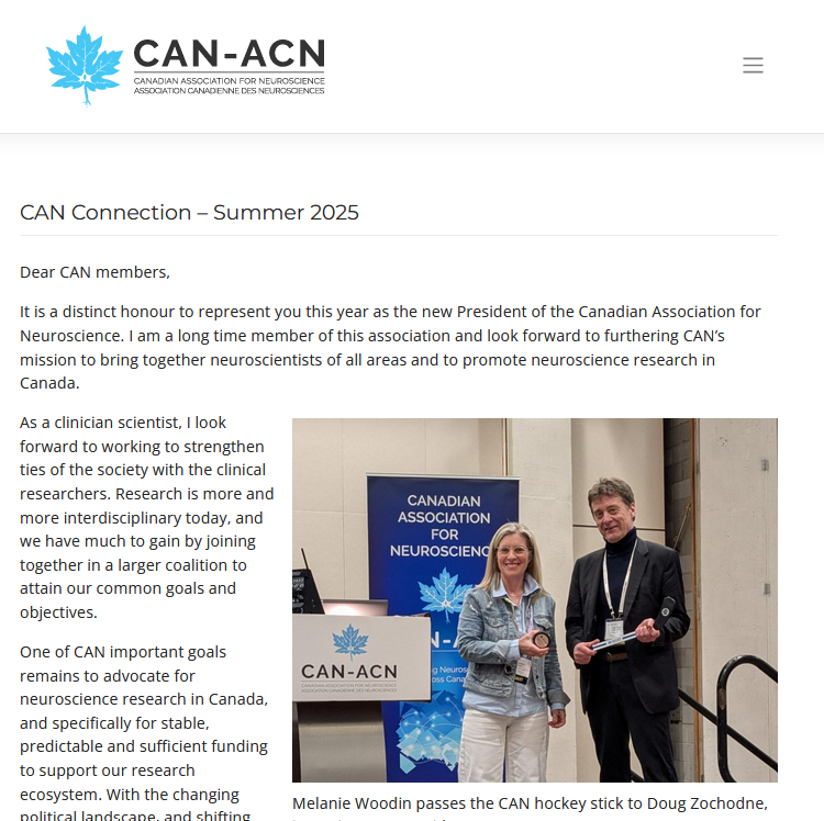 CAN Connection newsletter